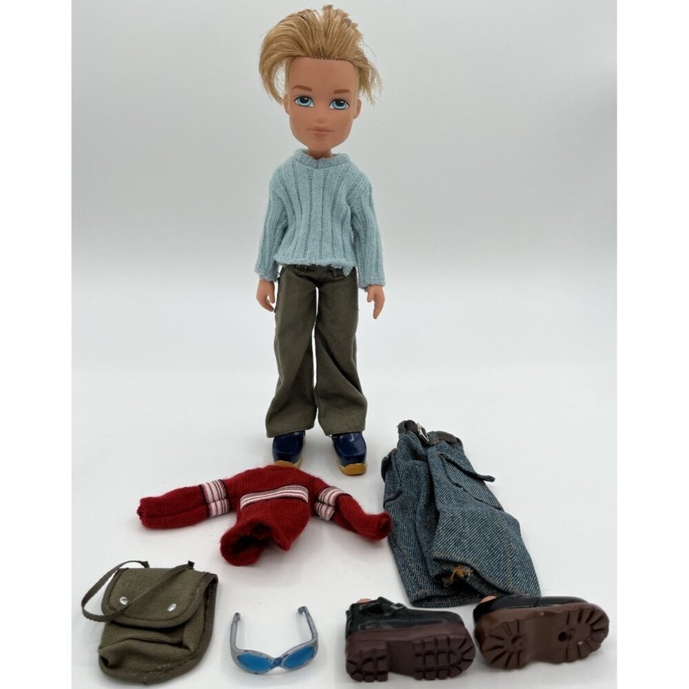 Vintage Bratz Boyz 2003 Cameron Bratzpack Nu-Cool Collection Doll MGA